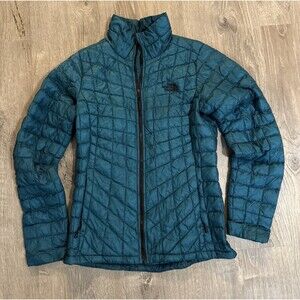 North Face Thermoball Nano Puffer Jacket Womens Medium XS Quilted Winter